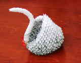 The Craft Group make various items - this is an origami swan